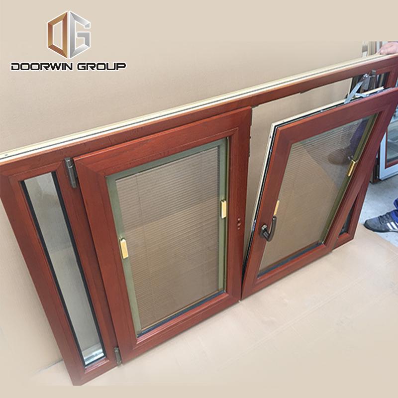 Doorwin 2021CE Certified Tilt and Turn Window With Built-In Blinds