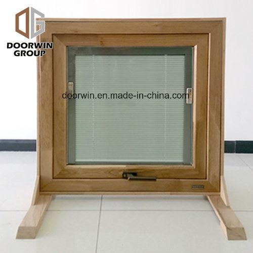 Doorwin 2021-Aluminum Clad Wood Casement Window Built-in Blinds Integral Shutter Inward Opening Double Tempered Glass Window - China Aluminum Window, Wood Aluminum Window