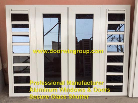 Doorwin 2021-Aluminum Glass Shutter Window with Flyscreens - China Aluminum Glass Shutter, Shutter Window