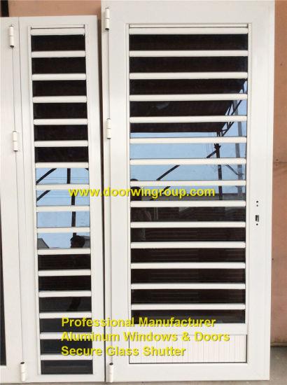 Doorwin 2021-Aluminum Glass Shutter Window with Mosquito Nets - China Aluminum Glass Shutter, Shutter Window