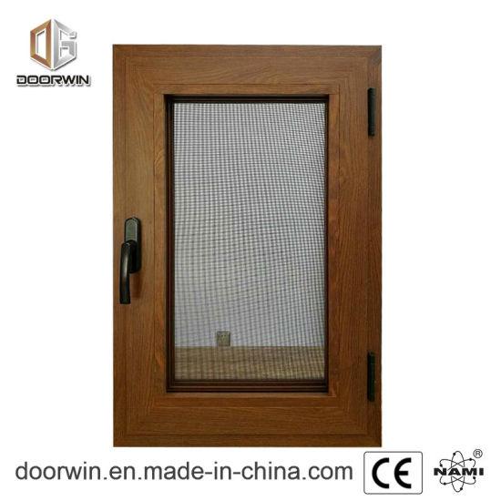 Doorwin 2021-Aluminum Window with Burglar Proof Screen - China Teak Wood Window, Aluminium Balustrade
