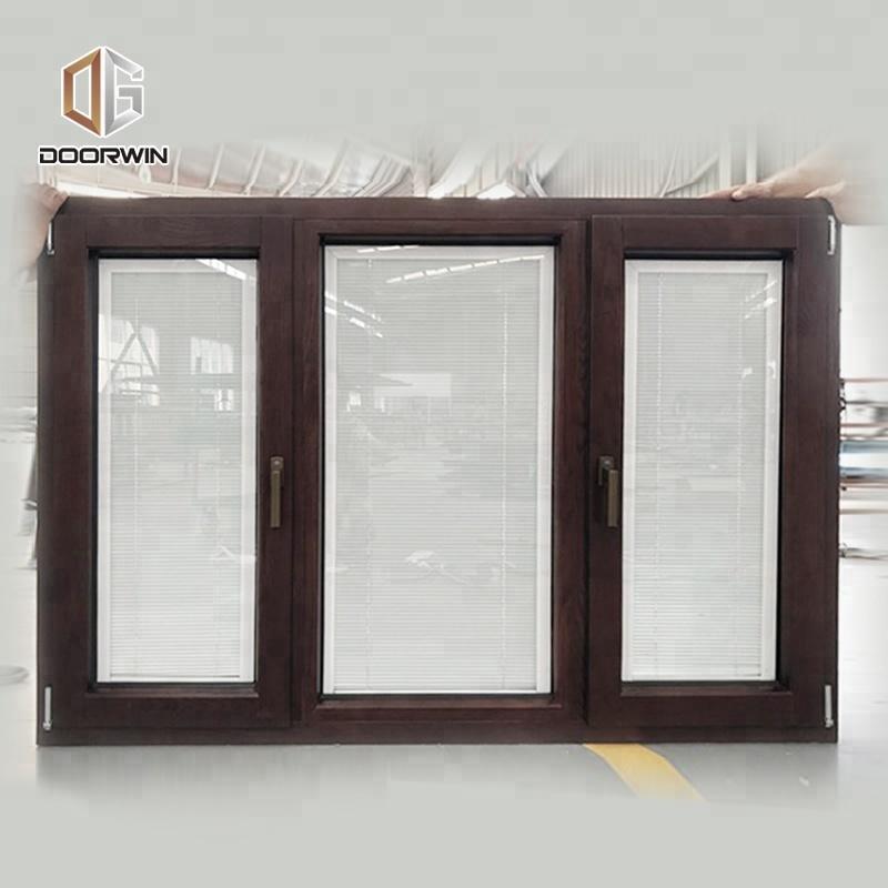 Doorwin 2021-Aluminum louver frame windows glass shutter aluminium with blinds by Doorwin on Alibaba