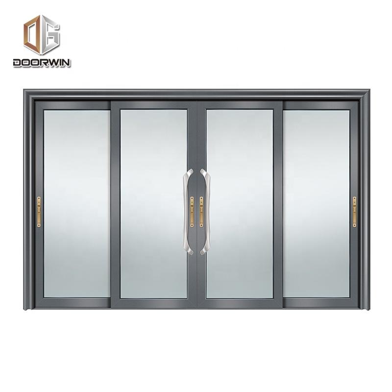 Doorwin 2021-Aluminum sliding windows and doors with triple tempered glass laminated glazing