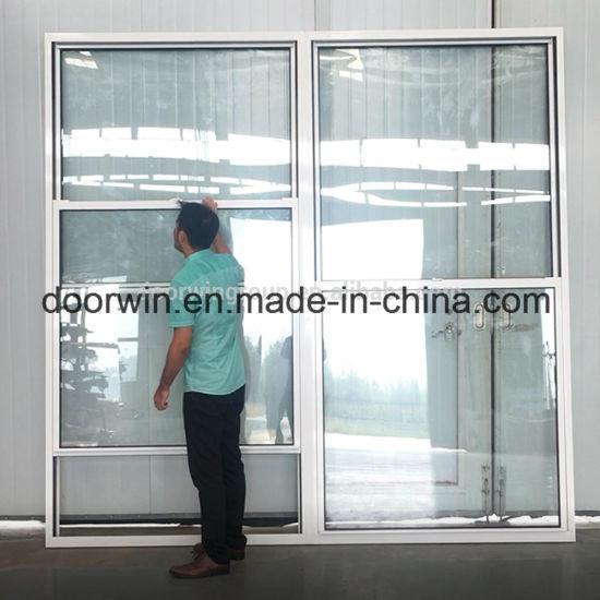 Doorwin 2021American Single Hung Thermal Break Aluminum Window, Double Hung Window, Sliding Sash Windowdouble Glazed Glasses - China Double Hung Sliding Window, Aluminum Window