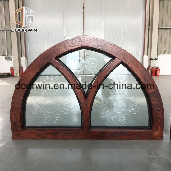 Doorwin 2021Arched Windows Arch Window Grill Design - China New Design Surface Finished Windows