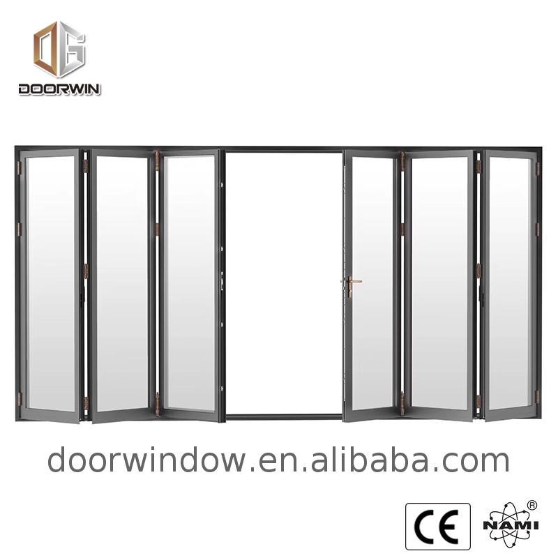 Doorwin 2021Best sale quality bifold doors pvc or aluminium prefinished