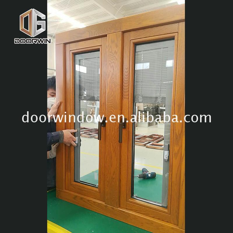 Doorwin 2021Cheap Factory Price basement window hinge atrium garden aluminum twin casement