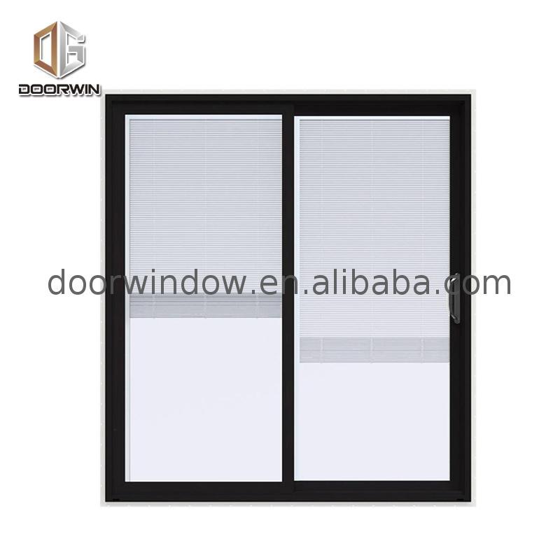 Doorwin 2021Cheap single panel sliding patio door powder coated aluminium doors oversized