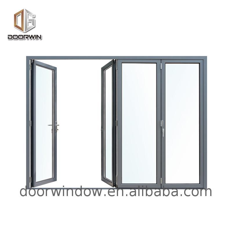 Doorwin 2021China Big Factory Good Price large folding patio doors bifold high quality