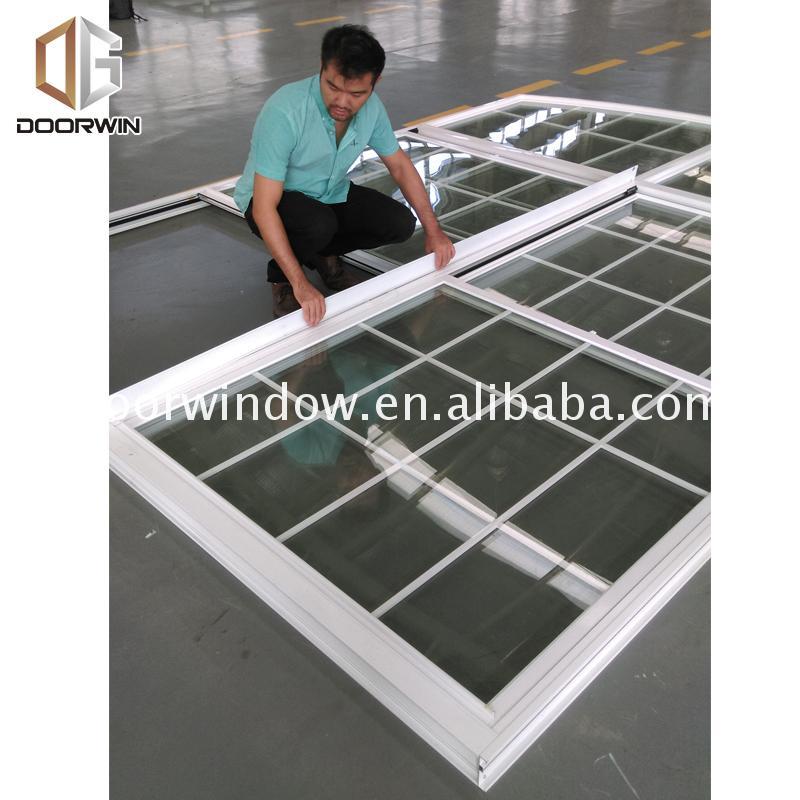 Doorwin 2021China Big Factory Good Price single hung windows for sale canada window with grids