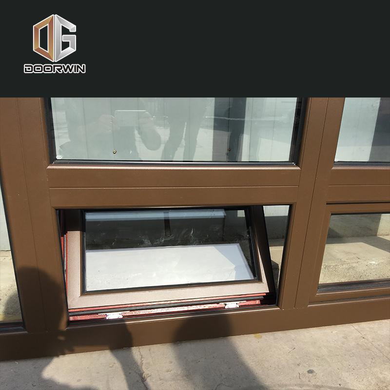 Doorwin 2021China Factory Seller 2 way glass window