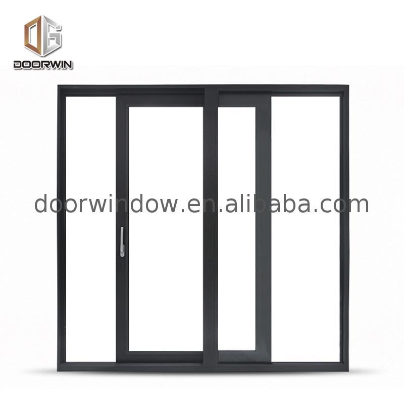 Doorwin 2021China Factory Seller sliding patio doors with built in shades that look like french miami