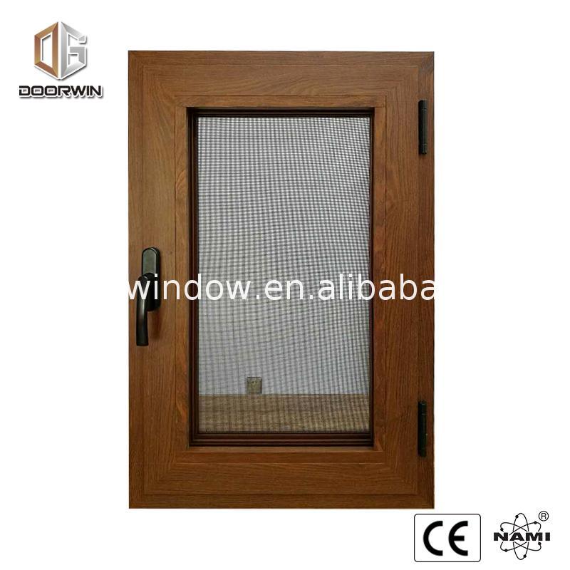 Doorwin 2021China Factory Seller swing window withlow-e glass withflyscreen with weatherproof