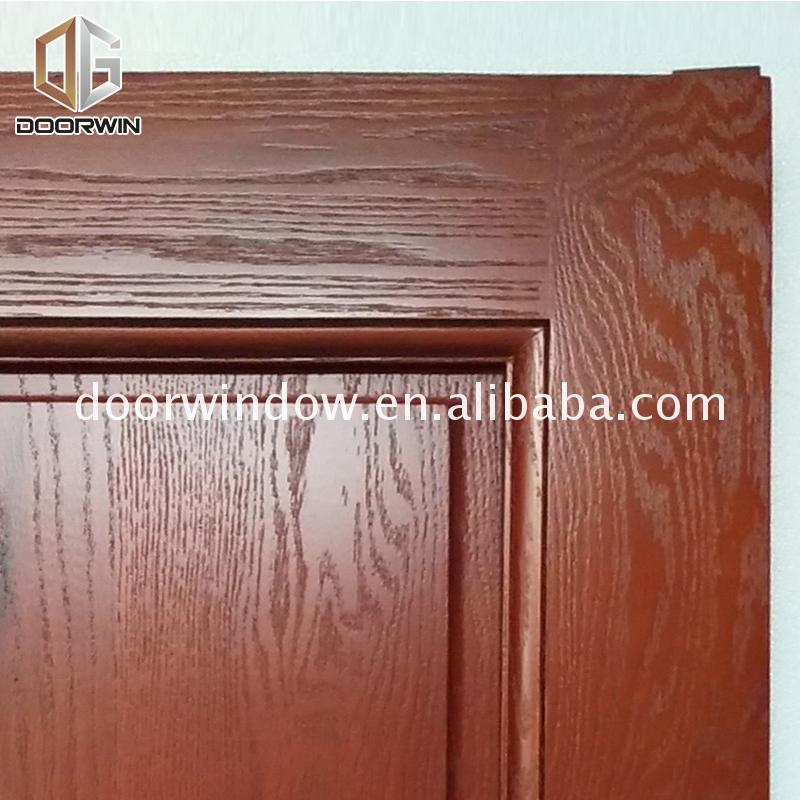 DOORWIN 2021China Good cheap bedroom doors beautiful interior wood 8 panel