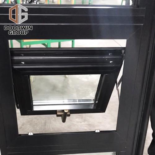 DOORWIN 2021China Good laminated glass top hung window insulating high quality cheap window