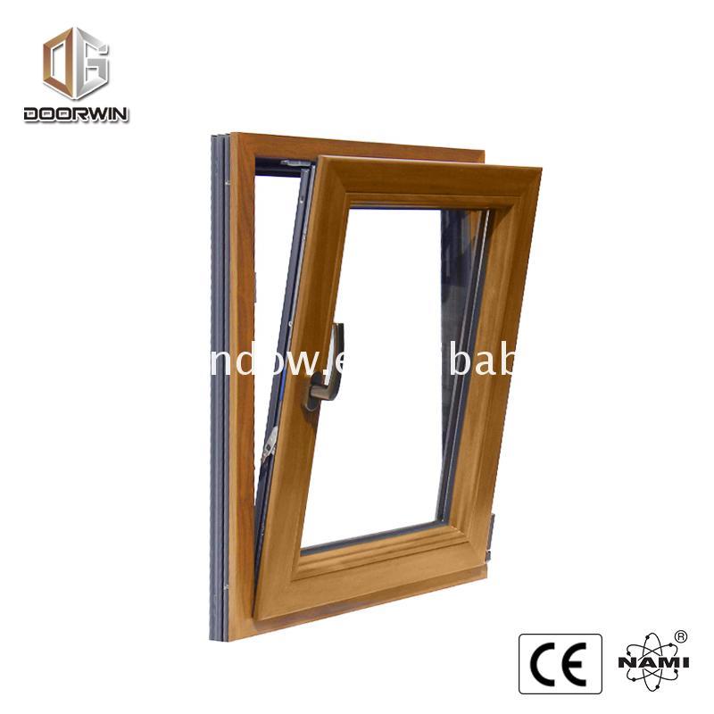 DOORWIN 2021China Manufactory double pane windows with argon gas