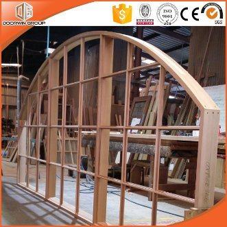 DOORWIN 2021China Top Quality Arched Colonial Bar Timber Window - China Wood Window, Arched Wood Window