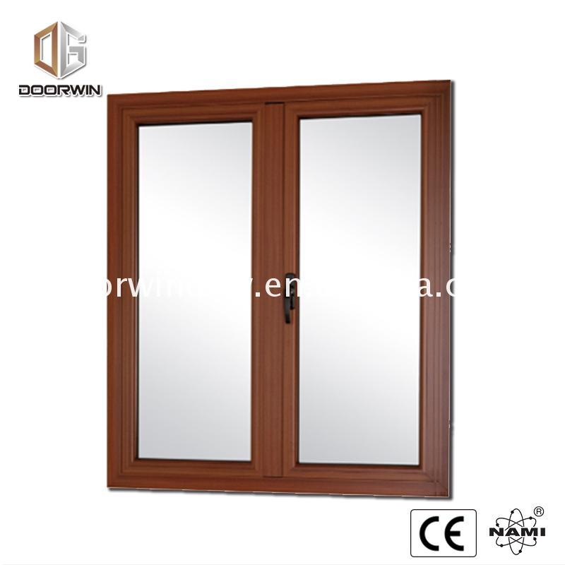 Doorwin 2021China factory supplied top quality double pane house windows