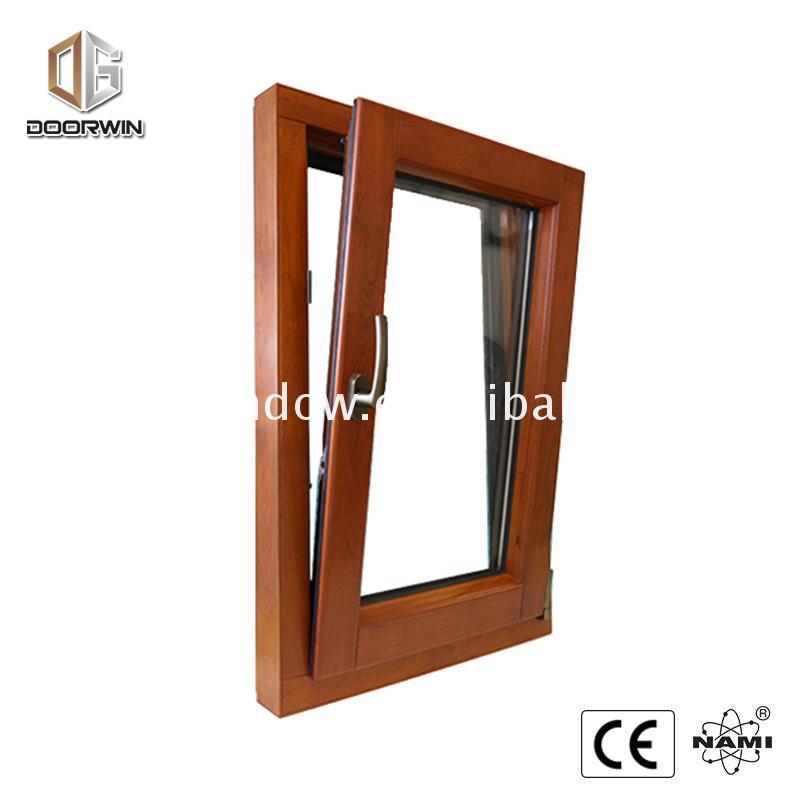 Doorwin 2021China factory supplied top quality triple casement windows