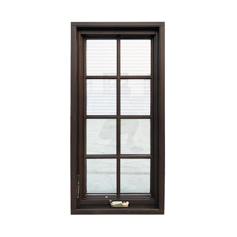 DOORWIN 2021China manufacturer horizontal window grill design home casement windows hinge