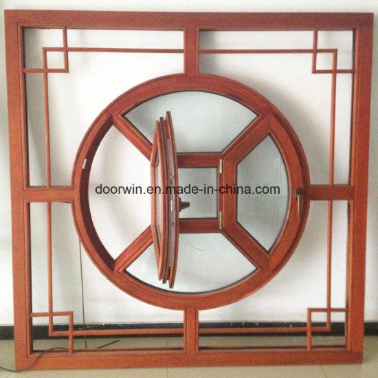 Doorwin 2021Chines Style Arched-Top-Solid Wood-Casement Window - China Arched Windows, Round Window