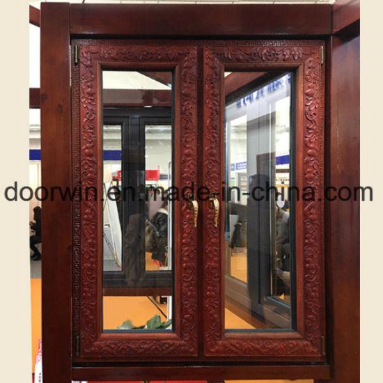 DOORWIN 2021Chinese Style Carve Flower Deisgn Casement Window Made of Rosewood - China Carve Flower Deisgn Window, Casement Window