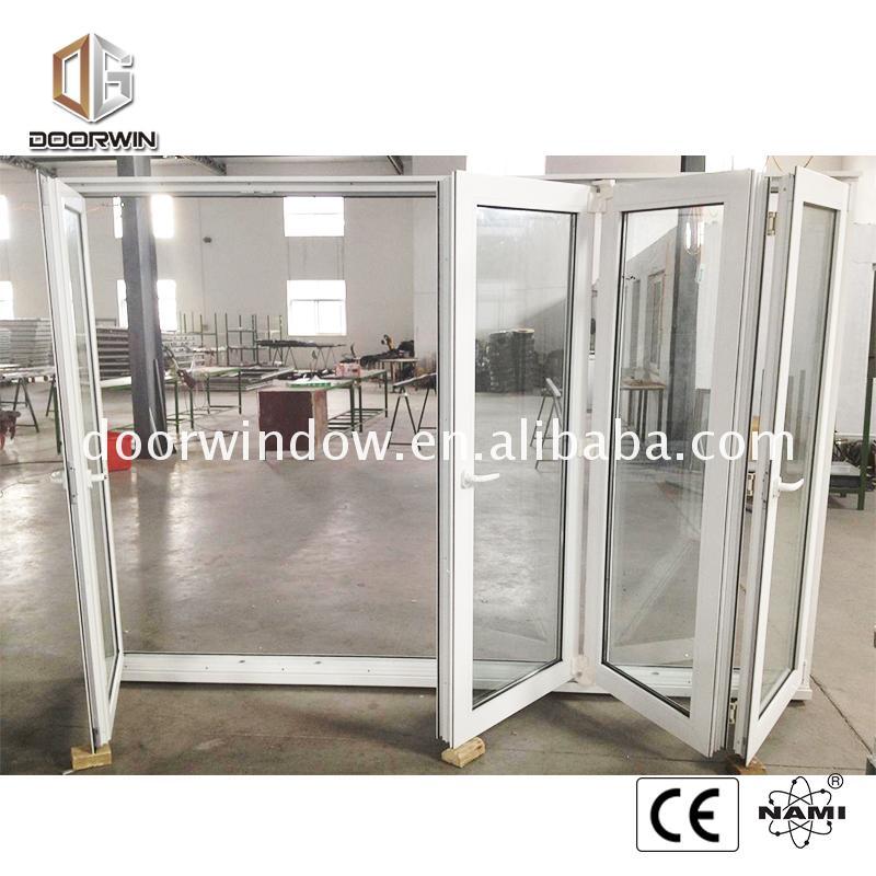 DOORWIN 2021Chinese factory dual bi fold doors double internal interior