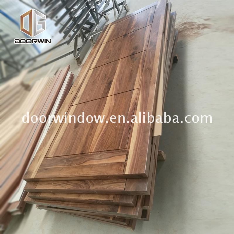 Doorwin 2021Customized 4 panel solid wood interior doors