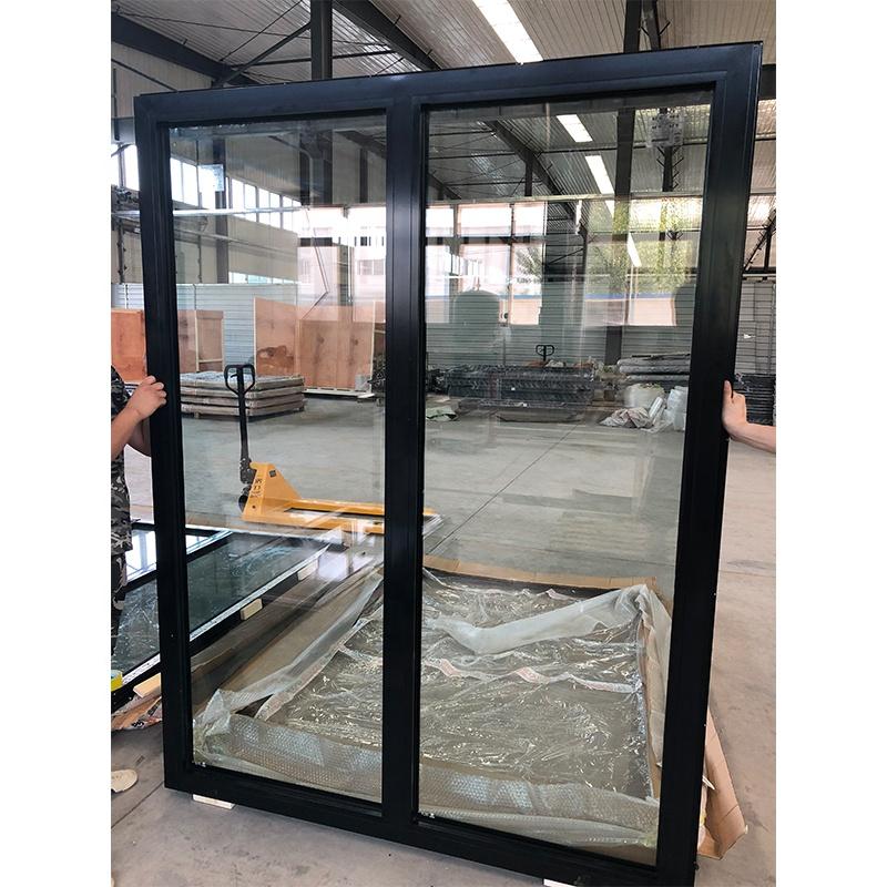 DOORWIN 2021Dallas black wholesale import double toughened aluminum tilt up casement windows with high quality