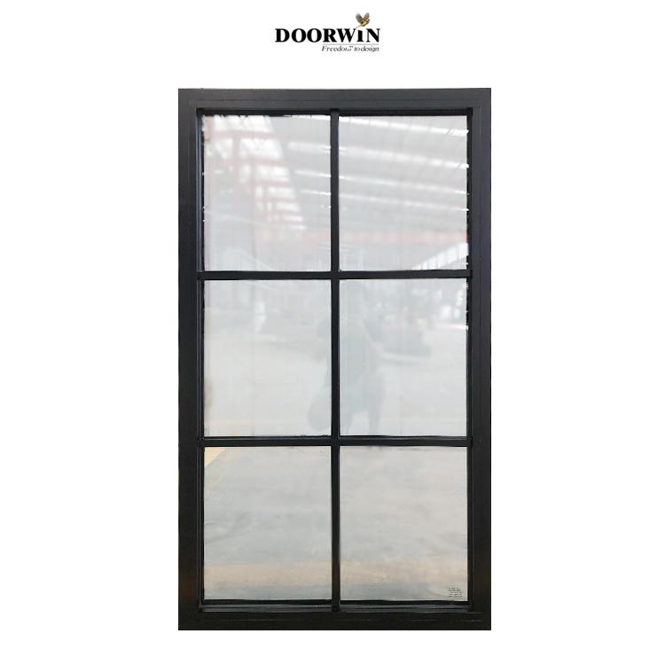 DOORWIN 2021Doorwin Chicago aluminium frame fixed glass panel windows