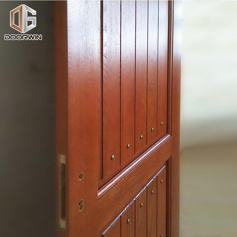 Doorwin 2021Doorwin Factory Discount Price Double Prehung Solid Wood Interior Door