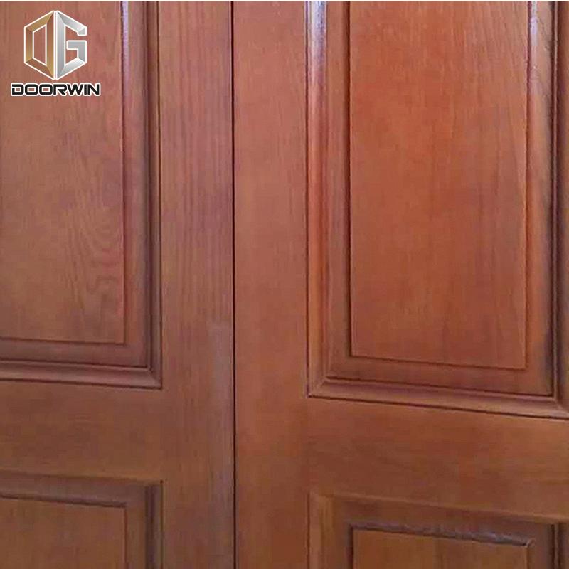 Doorwin 2021Doorwin Factory Discount Price Double Prehung Solid Wood Interior Door