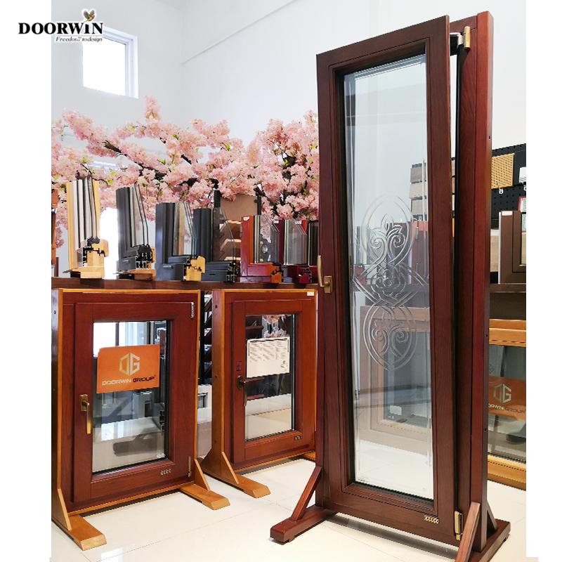 DOORWIN 2021Doorwin large wooden window frames designs