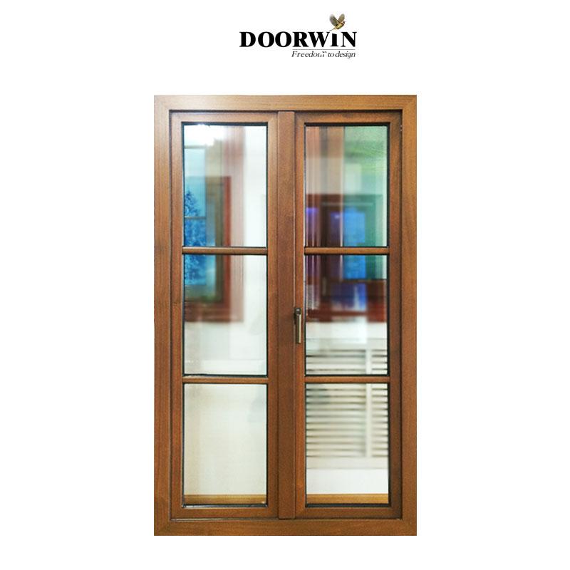 DOORWIN 2021Doorwin newest french window grill design with different glass dimensions