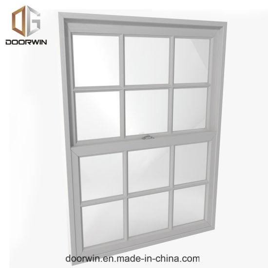 DOORWIN 2021Double Hung Window, Sliding Sash Window - China White Color Windows, White Glass Window and Door