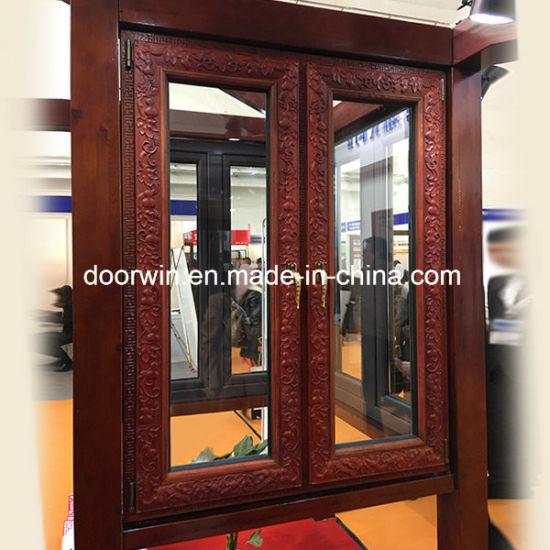 DOORWIN 2021Elegance Style Rosewood Carving French Casement Window Double Glass Window - China Carve Flower Deisgn Window, Casement Window