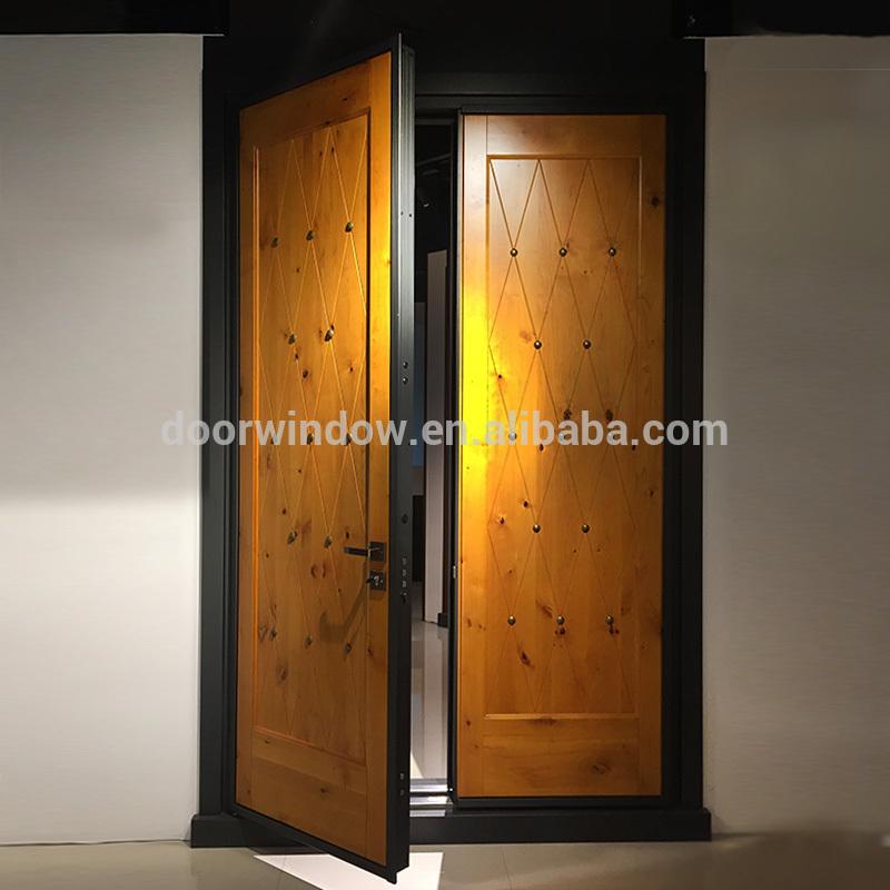 DOORWIN 2021Expensive front door designs knotty alder wood armor door from Italian design by DoorwinDOORWIN 2021