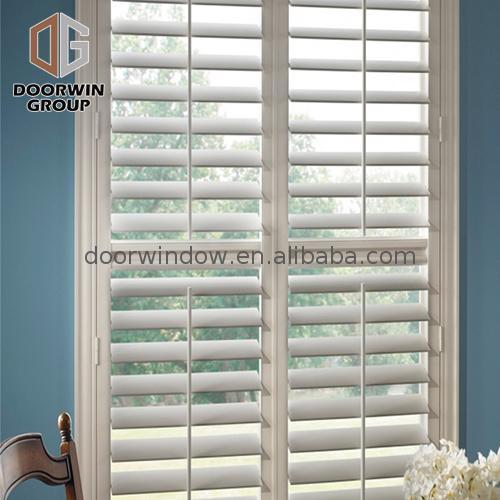 DOORWIN 2021Factory Direct Sales old wooden window shutters for sale louvered windows office treatments