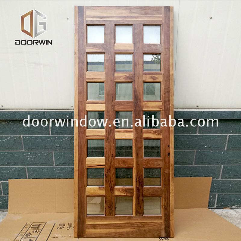 DOORWIN 2021Factory Directly Supply rustic wood door residential doors exterior