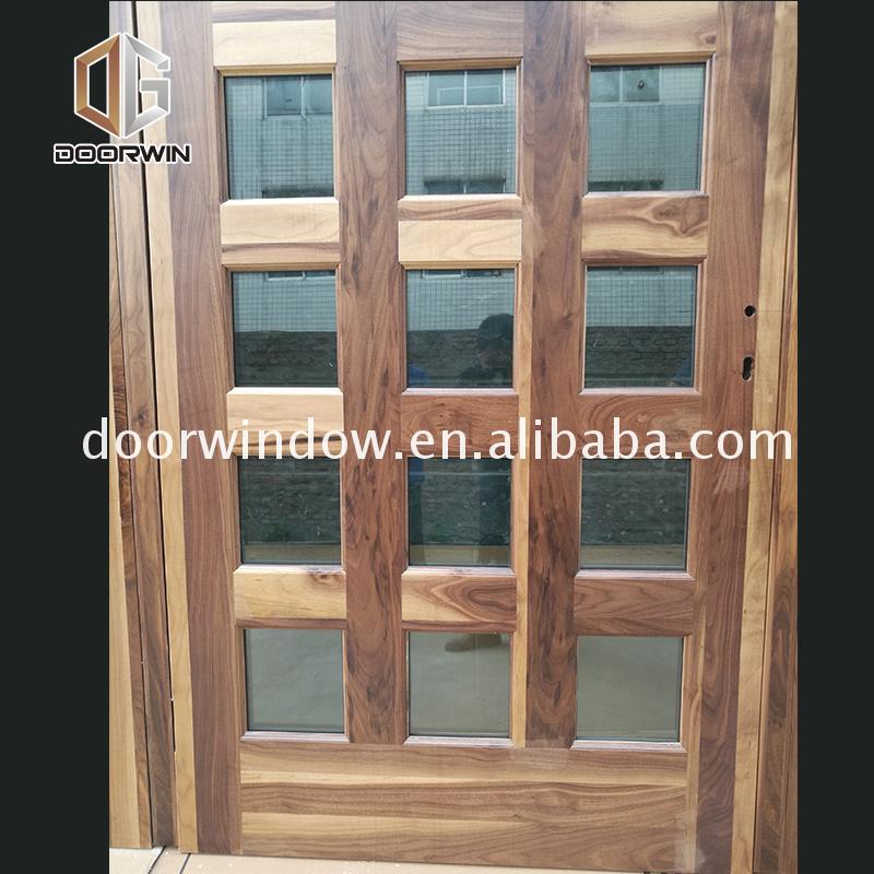 DOORWIN 2021Factory Directly Supply rustic wood door residential doors exterior