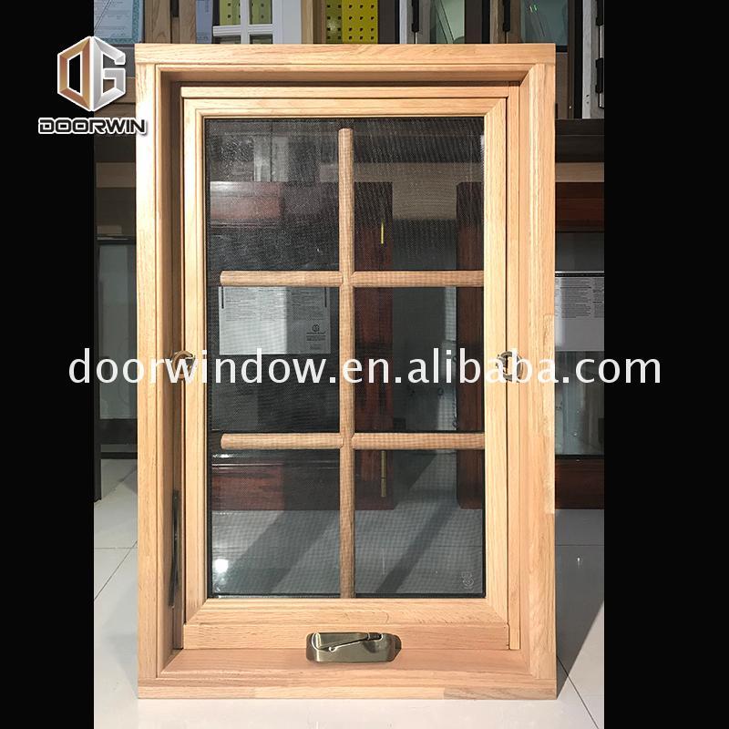 DOORWIN 2021Factory direct selling new construction casement windows apartment window grill design milgard wood