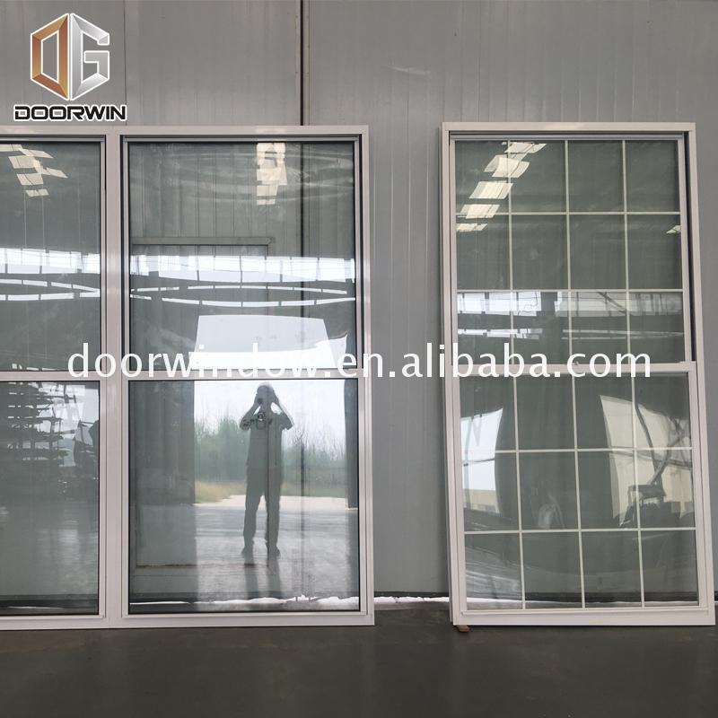 DOORWIN 2021Factory made double hung window comparison brands aluminium windows price