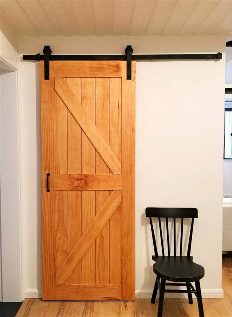 DOORWIN 2021From the farm sliding barn door with barn door hardware and oak woodby Doorwin