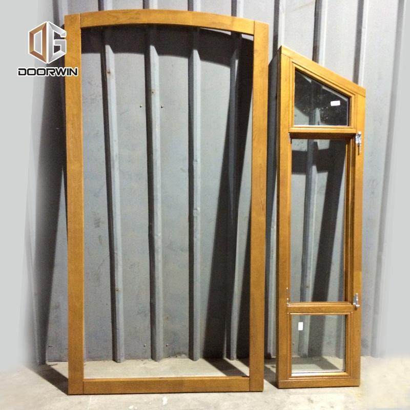 DOORWIN 2021German style OAK wood tilt turn casement windows