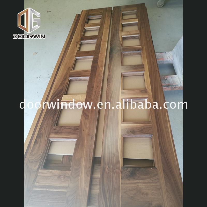 DOORWIN 2021Good quality factory directly wood door frame construction finishes design photos