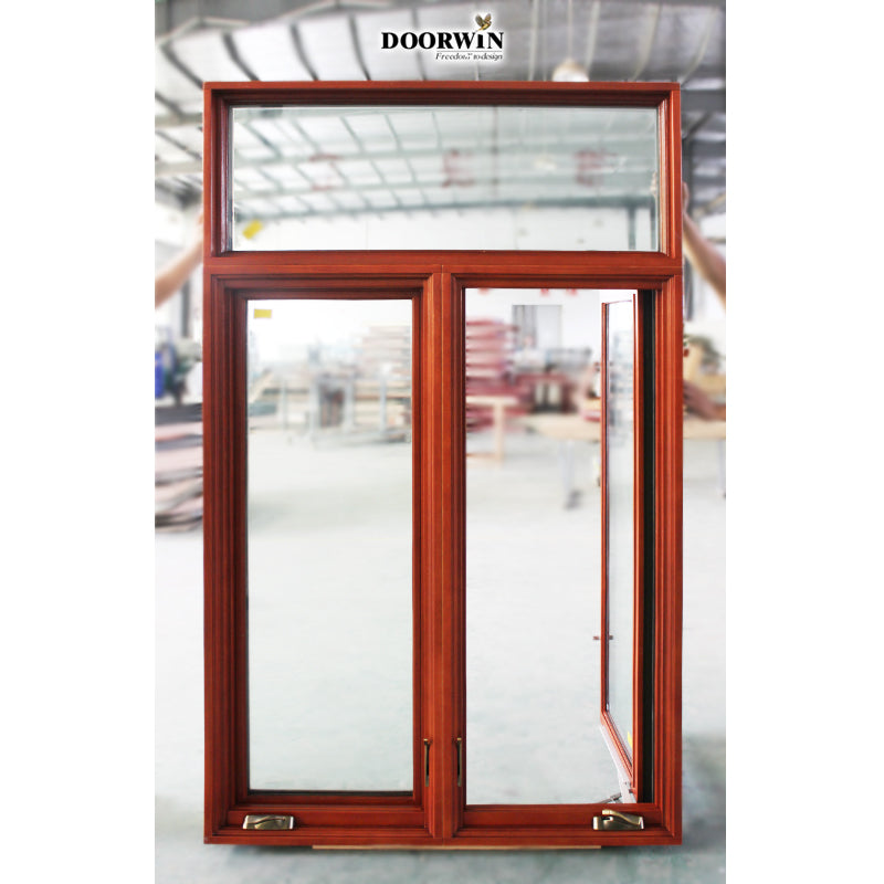 Doorwin 2021Australian Standard Hurricane Impact wood Casement Double Glaze outswing doors and Windows