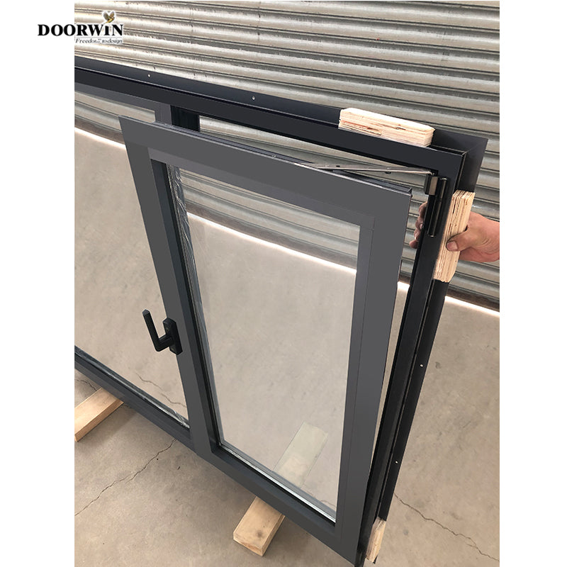 Doorwin 2021Factory direct selling Aluminium Double Glazing insulating glass Casement tilt and turn window