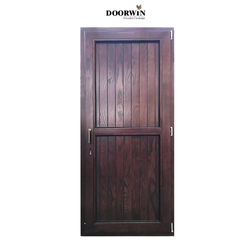 Doorwin 20212020 Latest Design 100% testimonials High quality Customized Solid Wood Door from Doorwin