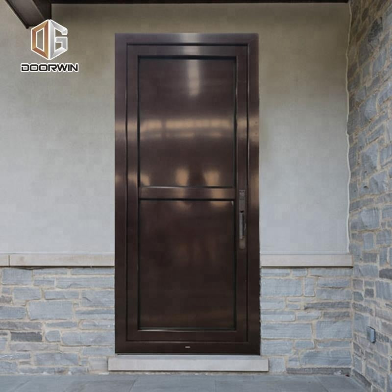 Doorwin 2021Hot Sell half glass interior wood doors half screen wooden door