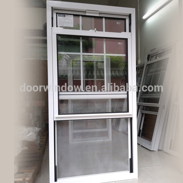 Doorwin 2021American double hung window sliding sash window with thermal break aluminum frame